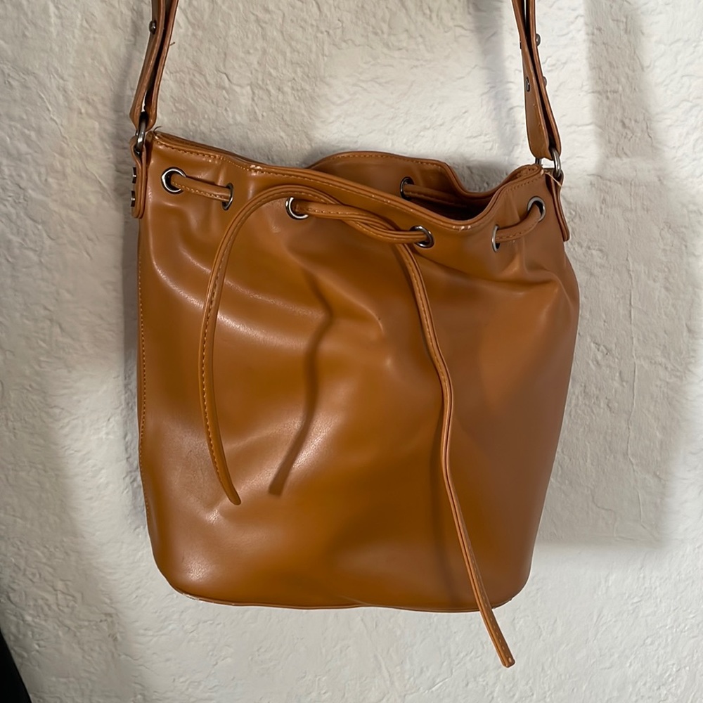 Cooperative Brown/Tan Over Shoulder Purse